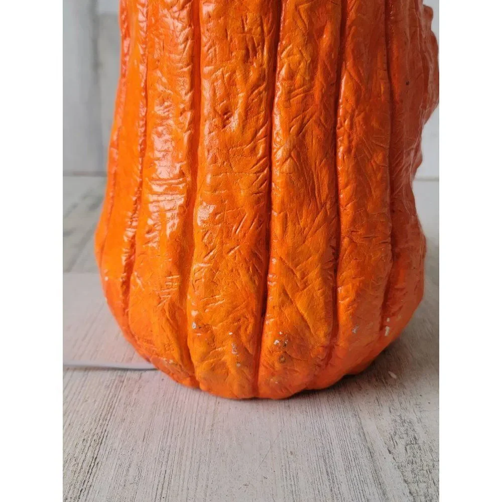 Accents unlimited unique old‎ pumpkin light up grandma Halloween vintage